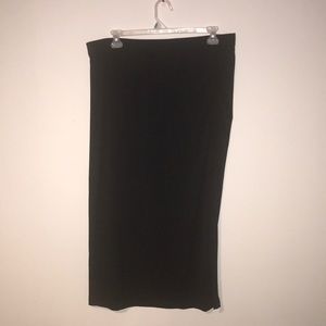 Full Length Black Skirt